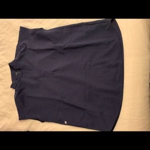 Figs Rafaela oversized scrub top XS in navy